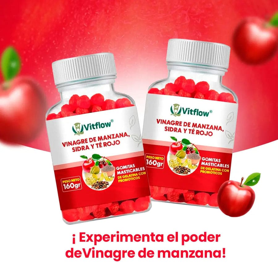 Gomitas de Vinagre de Manzana- Cambia tu cuerpo por completo 🍎