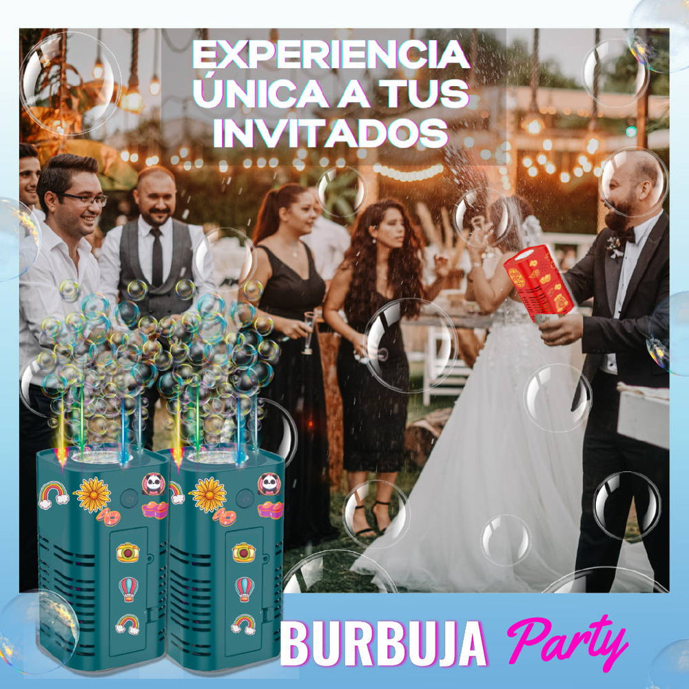 Burbujas Party +40.000 Burbujas por minuto