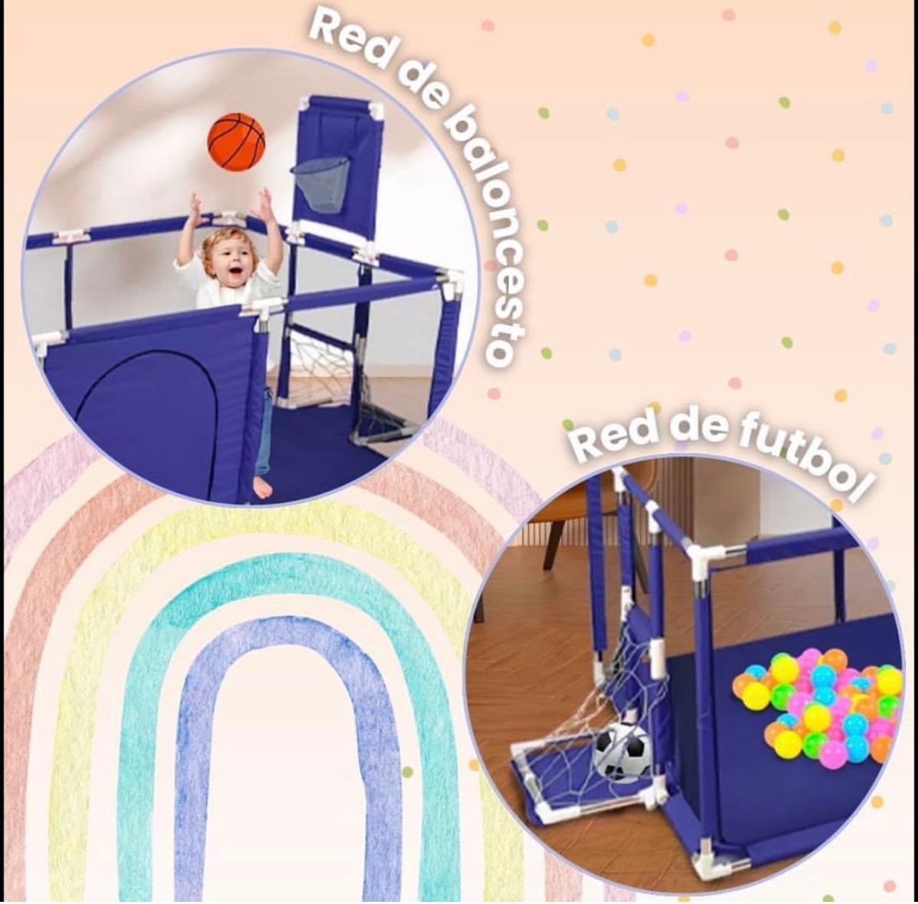 Juegolandia® El corral ideal para  crear momentos inolvidables. 🍼✨ (+Pack de Pelotas)